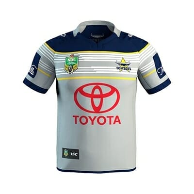 Fitness Mania - North QLD Cowboys Away Jersey 2017