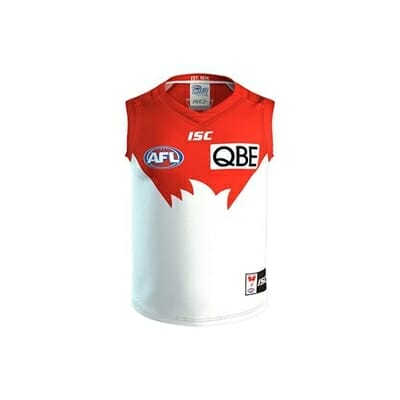 Fitness Mania - Sydney Swans Kids Home Guernsey 2017