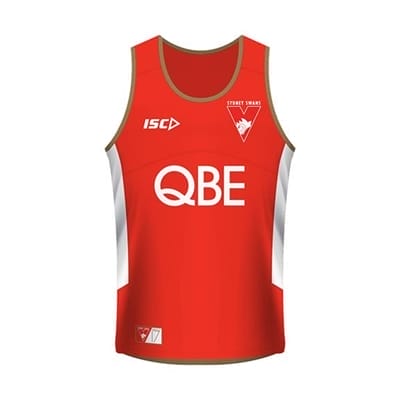 Fitness Mania - Sydney Swans Training Singlet 2017