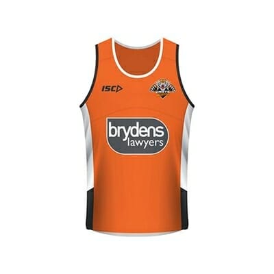 Fitness Mania - Wests Tigers Training Singlet 2017