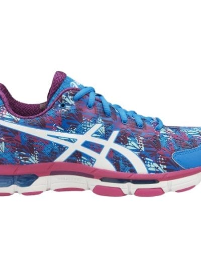 Fitness Mania - Asics Gel Netburner Professional 13 - Womens Netball Shoes - Diva Blue/White/Sport Pink