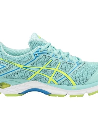 Fitness Mania - Asics Gel Phoenix 8 - Womens Running Shoes - Aqua Splash/Safety Yellow/Diva Blue