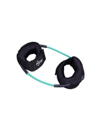 Fitness Mania - Body Concept Resistance Ankle Tube - Medium - Black/Green