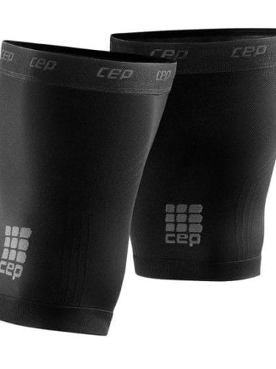 Fitness Mania - CEP Compression Quad Sleeves - Black