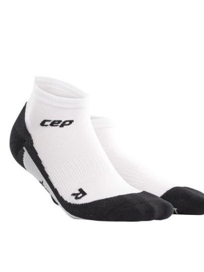 Fitness Mania - CEP Low Cut Running Socks - White/Black