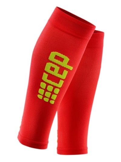 Fitness Mania - CEP Ultra Light Compression Calf Sleeves - Red