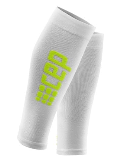 Fitness Mania - CEP Ultra Light Compression Calf Sleeves - White