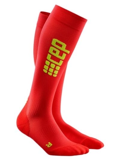 Fitness Mania - CEP Ultra Light Compression Run Socks - Red + Free Running Socks