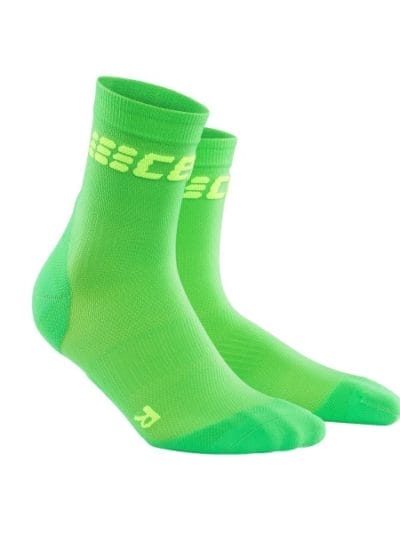 Fitness Mania - CEP Ultra Light High Cut Running Socks - Green