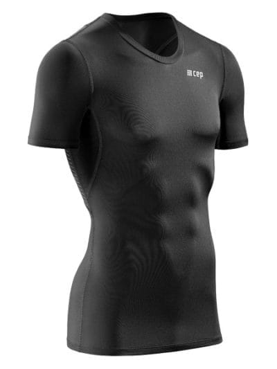 Fitness Mania - CEP Wingtech Mens Running Compression Shirt - Black