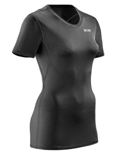 Fitness Mania - CEP Wingtech Womens Running Compression Shirt - Black + Free Running Socks