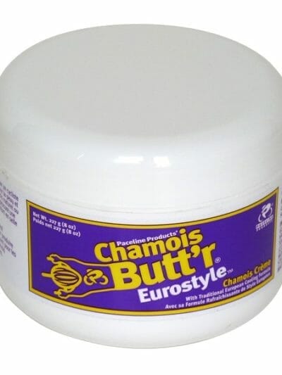 Fitness Mania - Chamois Butt'r Eurostyle - Non-Greasy Cycling Lubricant & Chamois Cream - 235ml Jar