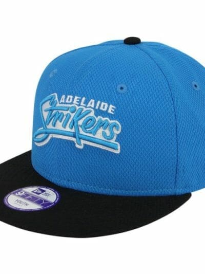 Fitness Mania - New Era Adelaide Strikers 9Fifty Kids Cricket Cap - Blue/Black