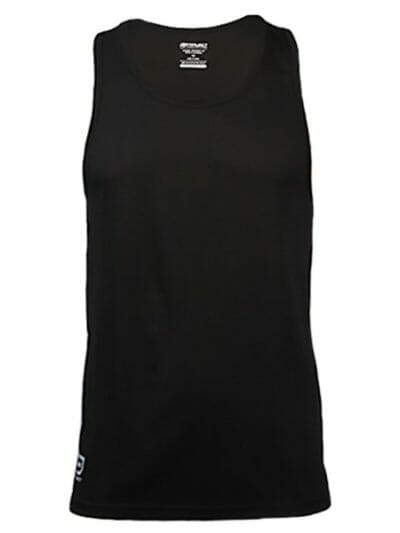 Fitness Mania - Project Escape Mens Running Singlet - Black