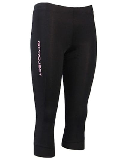 Fitness Mania - Project Womens 3/4 Cycling Knicks - Black