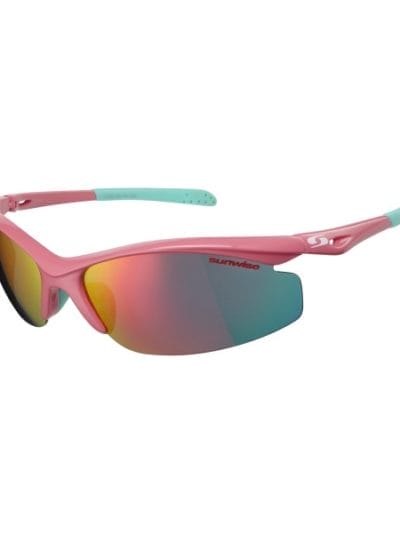 Fitness Mania - Sunwise Peak Sports Sunglasses - Coral Pink