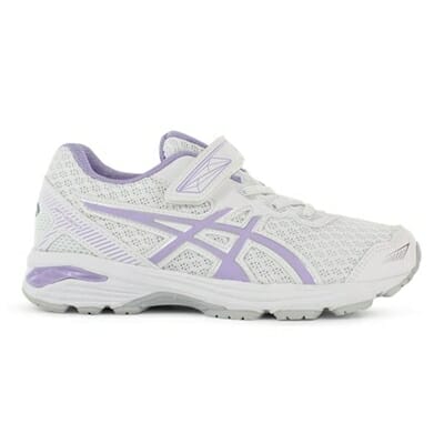Fitness Mania - ASICS Kids (Girls) GT-1000 5 PS White / Lavender