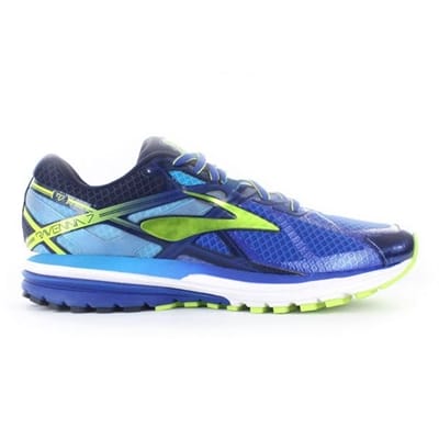 Fitness Mania - BROOKS Mens Ravenna 7 Navy/Lime Punch/Peacoat