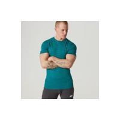 Fitness Mania - Myprotein Men's Seamless T-Shirt - Teal