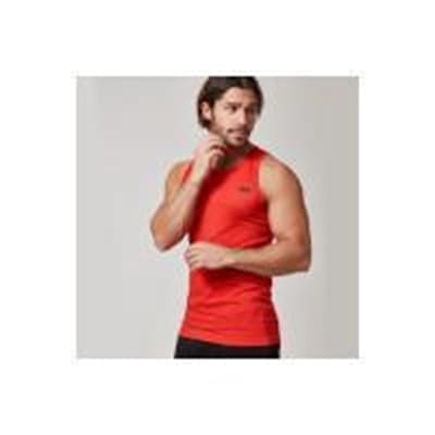 Fitness Mania - Myprotein Men's Seamless Tank Top - Red