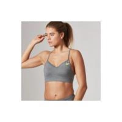 Fitness Mania - Myprotein Women's Core Sports Bra - Grey Marl - XS