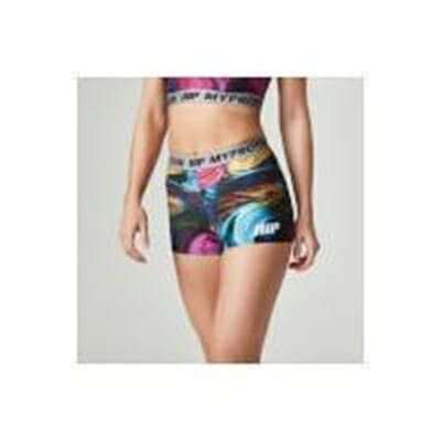 Fitness Mania - Myprotein Women's Printed Shorts - Psychedelic Swirl