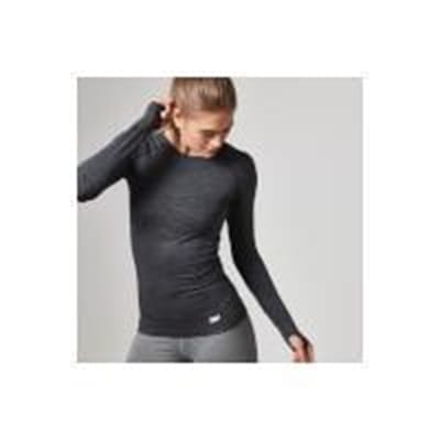 Fitness Mania - Myprotein Women's Seamless Long Sleeve T-Shirt - Black