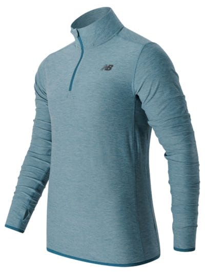 Fitness Mania - New Balance 53030 Men's N Transit Quarter Zip - MT53030RIH