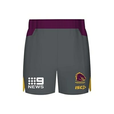 Fitness Mania - Brisbane Broncos Training Short 2017