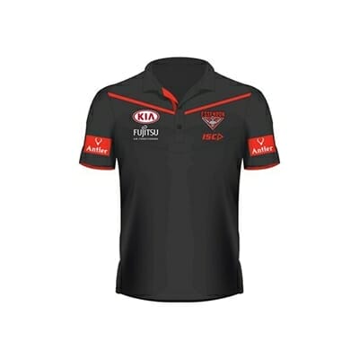 Fitness Mania - Essendon Bombers Kids Media Polo 2017