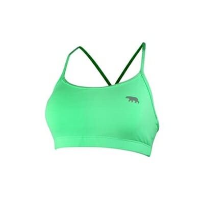 Fitness Mania - Running Bare Candy Lane Shoestring Crop Mint