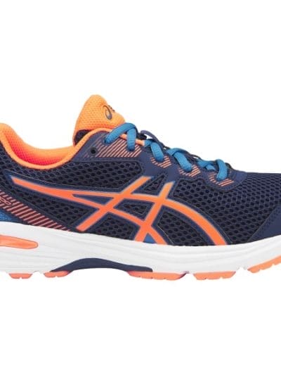 Fitness Mania - Asics Gel GT-1000 5 GS - Kids Boys Running Shoes - Indigo Blue/Hot Orange/Thunder Blue