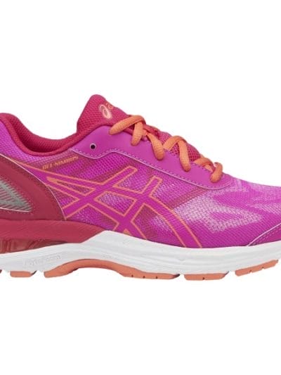 Fitness Mania - Asics Gel Nimbus 19 GS - Kids Girls Running Shoes - Pink Glow/Coral Pink/Pale Pink