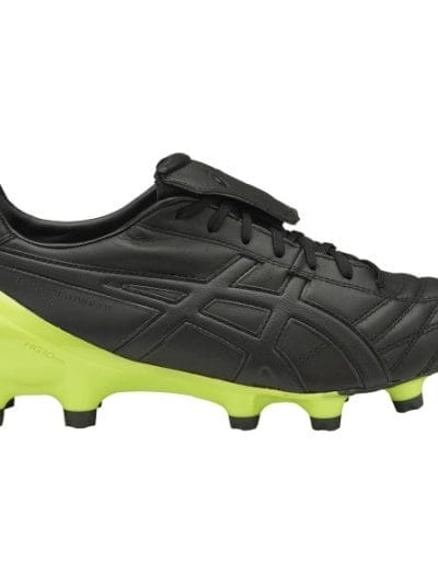 Fitness Mania - Asics Lethal Testimonial 4 IT - Mens Football Boots - Black/Onyx/Neon Lime
