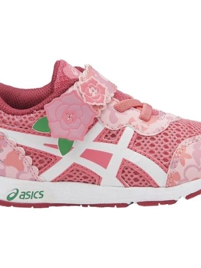 Fitness Mania - Asics School Yard TS Sports - Toddler Girls Running Shoes - Rose Pink/White