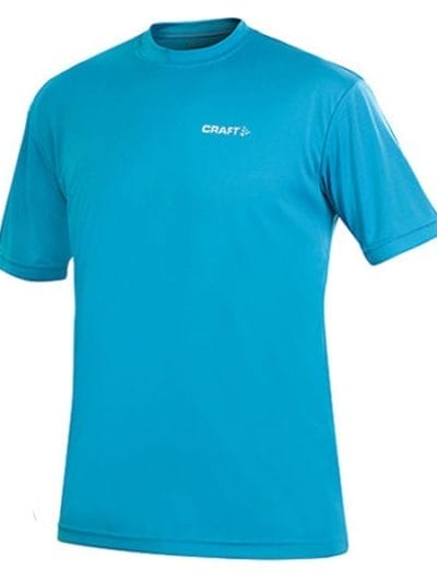 Fitness Mania - Craft Active Run Mens T-Shirt - Arctic Blue