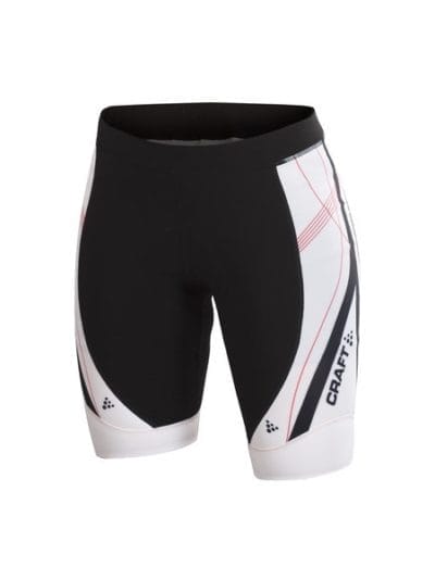 Fitness Mania - Craft Performance Bike Womens Cycling Tour Shorts - Black/White