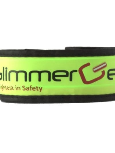 Fitness Mania - Glimmer Gear LED High Visibility Slap Band - Green