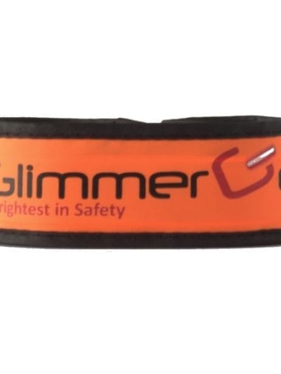 Fitness Mania - Glimmer Gear LED High Visibility Slap Band - Orange