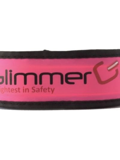 Fitness Mania - Glimmer Gear LED High Visibility Slap Band - Pink