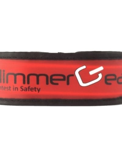 Fitness Mania - Glimmer Gear LED High Visibility Slap Band - Red