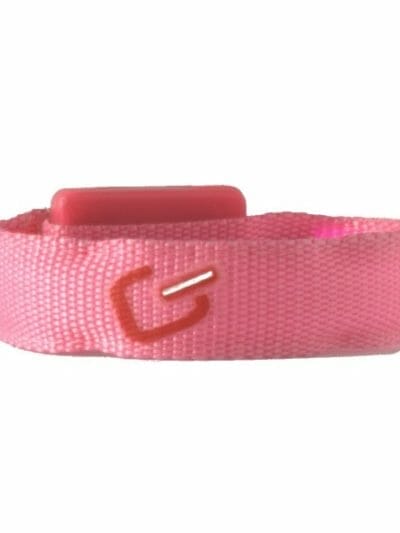 Fitness Mania - Glimmer Gear LED High Visibility Wrist Band - Pink