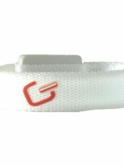 Fitness Mania - Glimmer Gear LED High Visibility Wrist Band - White