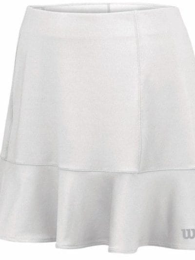 Fitness Mania - Wilson Core 14.5" Womens Tennis Skirt - White