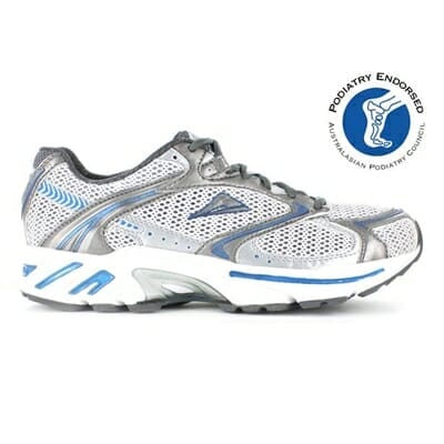 Fitness Mania - ASCENT Mens Kinetic Silver/Cobalt Blue