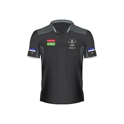 Fitness Mania - Collingwood Magpies Kids Players Polo 2017