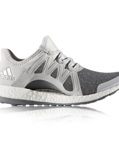 Fitness Mania - Adidas Pure Boost Xpose - Womens Running Shoes - Clear Grey/Silver Metallic/Mid Grey