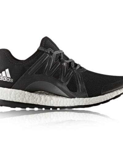 Fitness Mania - Adidas Pure Boost Xpose - Womens Running Shoes - Core Black/Footwear White/Dark Grey