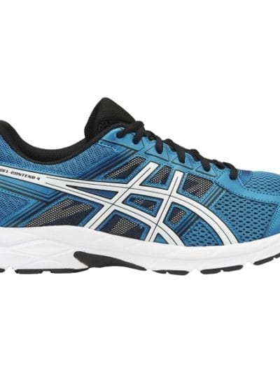 Fitness Mania - Asics Gel Contend 4 - Mens Running Shoes - Thunder Blue/White/Black