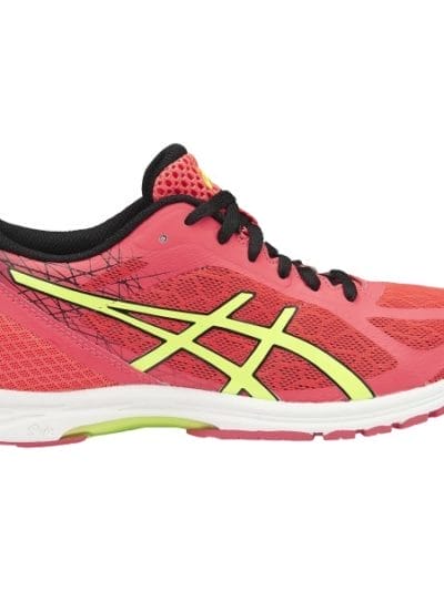 Fitness Mania - Asics Gel DS Racer 11 - Womens Running Shoes - Diva Pink/Safety Yellow/Black